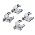 4x 39mm Forks Windshield Windscreen Clamps Fit Harley Sportster XL Dyna Models