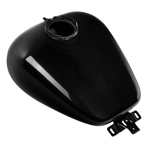 6 Gallon Fuel Gas Tank Fit For Harley Touring Road Glide 2008-2023 Black Tempest