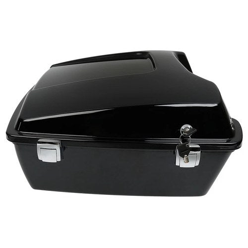 10.7'' Chopped Trunk & Latch Fit For Harley Touring Street Road Glide 1997-2013