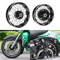 21x3.5'' & 18x5'' Spoke Wheel Rim Fit For Harley Cvo Street Road Glide 23-26 ABS