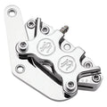 For Harley-Davidson Heritage Softail 86-90 Polished Classic 4-Piston Caliper