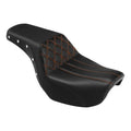 Driver & Passenger Seat Fit For Harley Dyna Fat Bob Street Bob Wide Glide 06-17