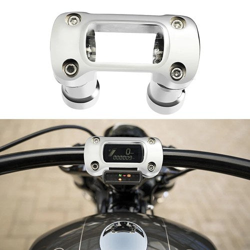 4" Handlebar Riser 1-1/4" Clamp Fit For Harley Softail Street Bob Breakout 18-up