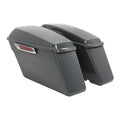 Hard Saddlebags Fit For Harley Touring Street Electra Glide 14-Up Gunship Gray