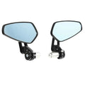 7/8'' 22mm Handle Bar End Rearview Mirrors Universal Fit For Honda Yamaha Suzuki