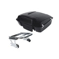 10.7'' Chopped Trunk Backrest & Mount Rack Fit For Harley Touring 1997-2008 2007