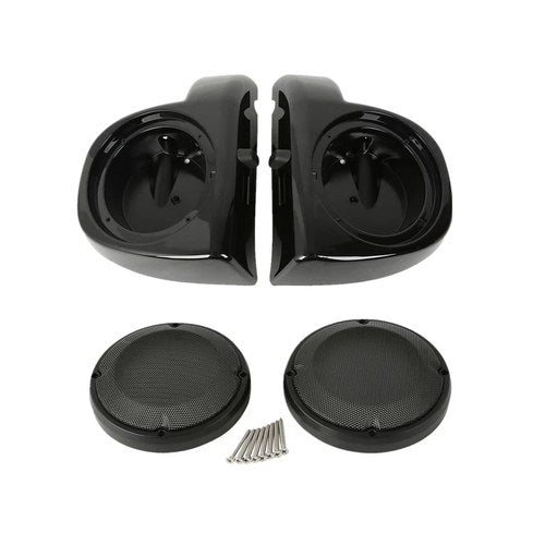 6.5" Speaker Pods Lower Vented Fairing Fit For Harley Touring Street Glide 14-23