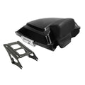 5.5'' Razor Trunk Backrest Mount Rack Fit For Harley Road Street Glide 2014-2026