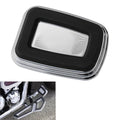 Chrome Brake Pedal Pad Cover Fit For Harley Touring Electra Road Glide 1980-up