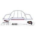 Trunk Luggage Rack W/ LED Light Fit For Harley Touring Road Street Glide 93-2013