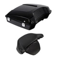 Vivid Black Razor Trunk Backrest Fit For Harley Road King Electra Glide 97-2013