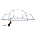 Luggage Rack W/ LED Light Fit For Harley Touring Road Glide King Trunk 2014-2024