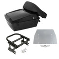 Chopped Trunk Pad Mounting Rack Plate Fit For Harley Touring Road Glide 97-08