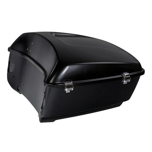 King Trunk Luggage Fit For Harley Touring Road King Glide 2014-2026 Black Denim