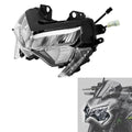 LED Front Headlight Assembly High/Low Beam Fit For Kawasaki Z900 2020-2024