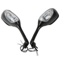 Pair Rear View Mirrors Turn Signals Fit For Suzuki GSXR600 GSXR750 2006-2025