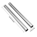 Chrome 49mm Fork Tubes Fit For Harley Street Bob Fxbb Low Rider Fxdl 2006-2017