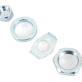 Zinc Rear Axle Nut and Lock Kit for Harley-Davidson