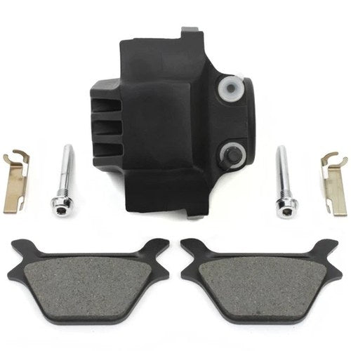 Black 1 Piston Rear Caliper for Harley-Davidson
