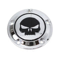 Skull Ignition System Cover 5-Hole Chrome for Harley-Davidson