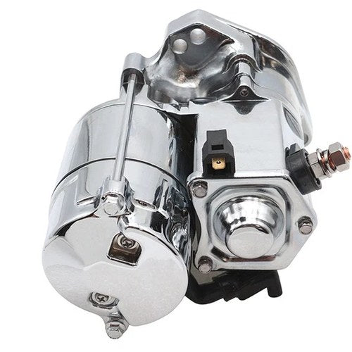 Ultima Thunder Fire Starter Motor 1.4KW Chrome for Harley-Davidson