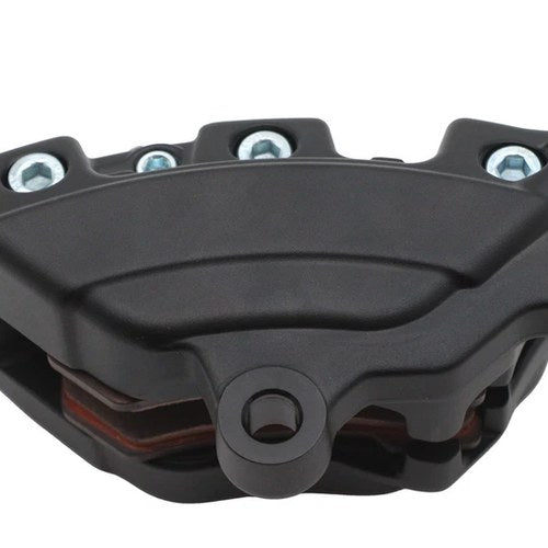 Black Rear 4 Piston Caliper for Harley-Davidson