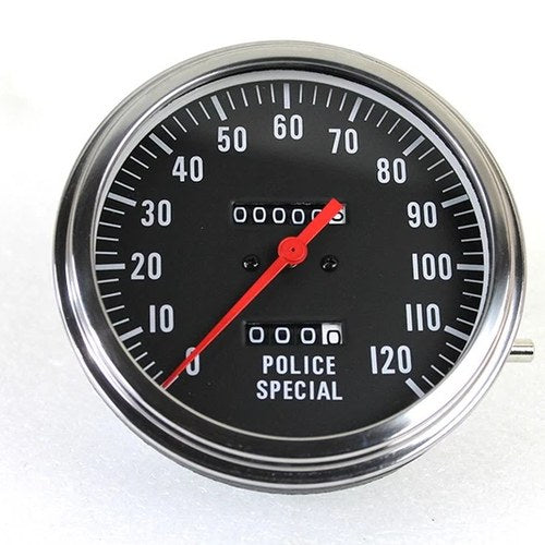 Police Speedometer 2:1 Ratio for Harley-Davidson