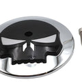 Wyatt Gatling Skull Air Cleaner Cover Insert for Harley-Davidson