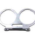 Dual Gauge Mount Bracket Chrome with Slot for Harley-Davidson