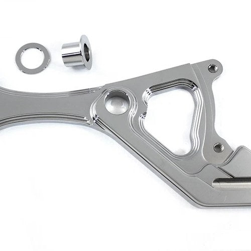 Aee Unitized Rear Brake Caliper Bracket Right Side Stainless for Harley-Davidson