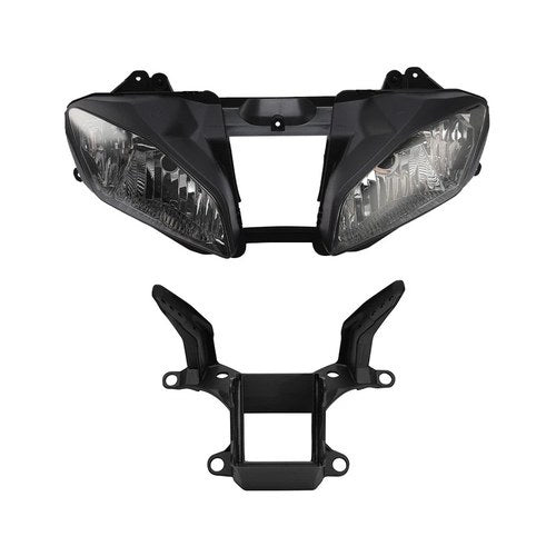 Front Headlight w/ Upper Fairing Stay Bracket Fit For Yamaha Yzf R6 2008-2016