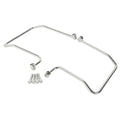 Left Right Saddle Bag Support Bracket Fit For Harley Dyna Fat Bob Fxdf 2009-2017