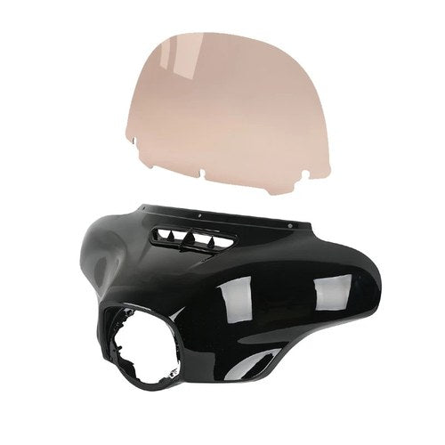Front Outer Batwing Fairing & Windshield Fit For Harley Street Electra Glide 14+
