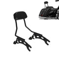 Passenger Sissy Bar Backrest Pad Fit For Indian Chief Bobber Dark Horse 22-25