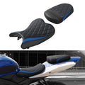 Driver & Passenger Seat Fit For Suzuki GSXR600 GSXR750 2006-2007 Black+Blue