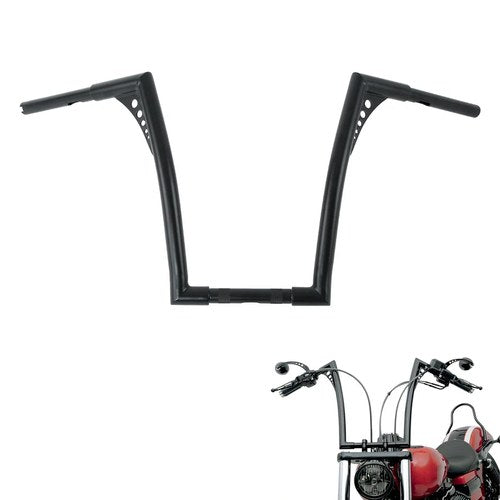 16" Rise 1 1/4" Ape Hangers Handlebar Fit For Harley Flst Fxst Sportster XL 883