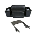 5.5'' Razor Trunk Pad 2-Up Mount Rack Fit For Harley Touring Road Glide 97-08
