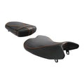 Black+Orange Driver Rider & Passenger Seat Fit For Suzuki GSXR600 GSXR750 06-07