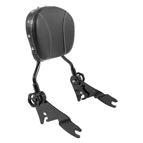 Detachable Passenger Sissy Bar Backrest Fit For Harley Road Street Glide 09-25