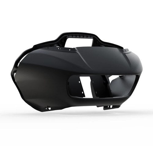Inner & Outer Headlight Fairing Fit For Harley Road Glide 2015-2023 Black Denim