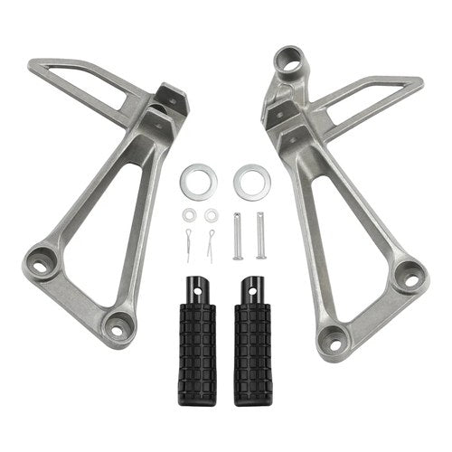 Rear Passenger Footpegs Pegs Brackets Fit For Honda CB500X 13-16 CB500F 13-2015