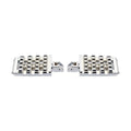 Chrome Driver Foot Pegs Footpegs Fit For Harley Softail Fat Bob Standard 2018-up