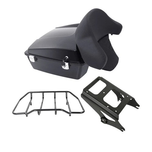 10.7'' Chopped Trunk Mount Rack Fit For Harley Road King Flhr Street Glide 09-13