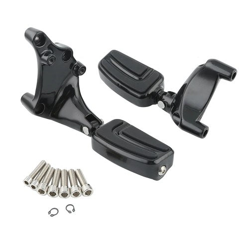 Passenger Foot Pegs Footrest Mount Fit For Harley Sportster XL883 1200 2004-2022