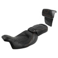 Two Piece Driver & Passenger Seat Backrest Fit For Harley Touring Glide 14-23