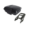 10.7'' Chopped Trunk Pad & Mount Rack Fit For Harley Touring Road King 09-13