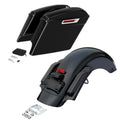 5" Stretched Saddlebag & Rear Fender Fit For Harley Road King Street Glide 14-24