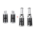 Driver & Passenger Foot Pegs Fit For Harley Softail Standard Fat Bob Fxbb 18-23