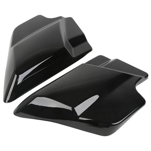 Vivid Black Battery Side Covers Fit For Harley Street Road Electra Glide 2019-23