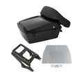 10.7'' Chopped Trunk Pad Mount Rack Plate Fit For Harley Road King Glide 09-13